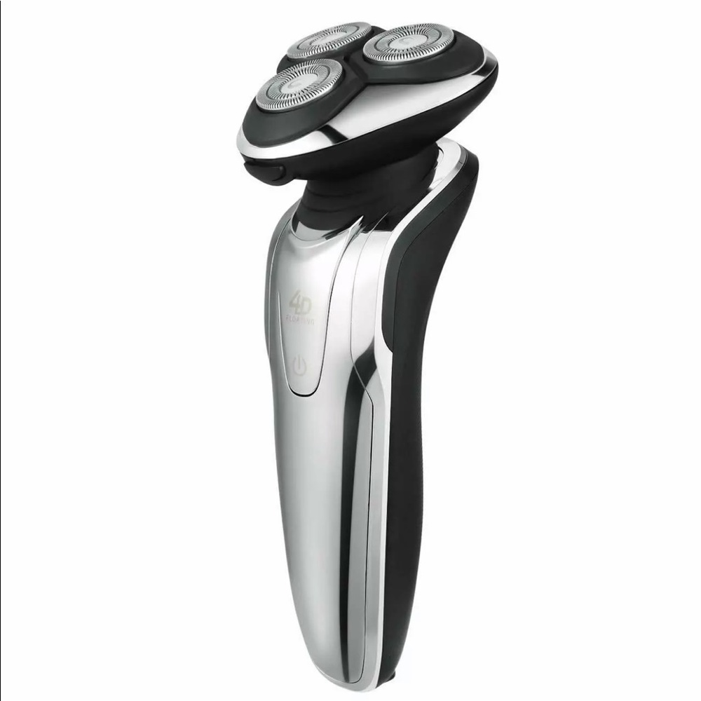 Povos Mens Electric Waterproof Rotary Razor Shaver - Picture 3 of 10
